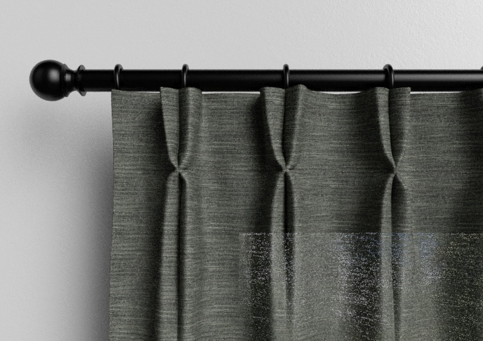 Tucson Voile, Zinc - Made to Measure Curtains - Image 10